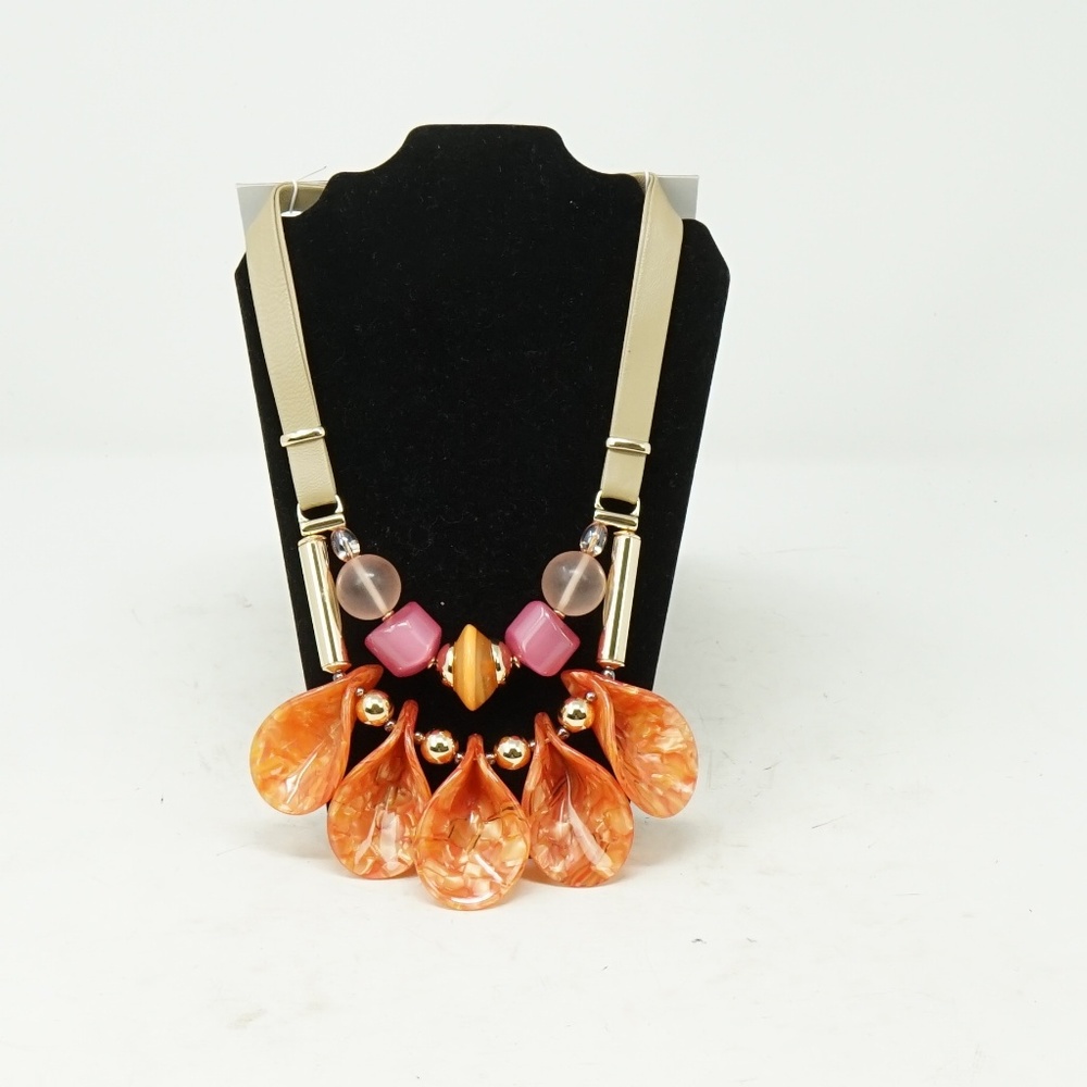 Chico’s Fashion Boho Large Stones Necklace